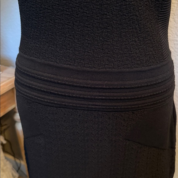Rag & Bone Alyssa Texured Knit A-Line Sleeveless Dress Black Size Small - Picture 5 of 9